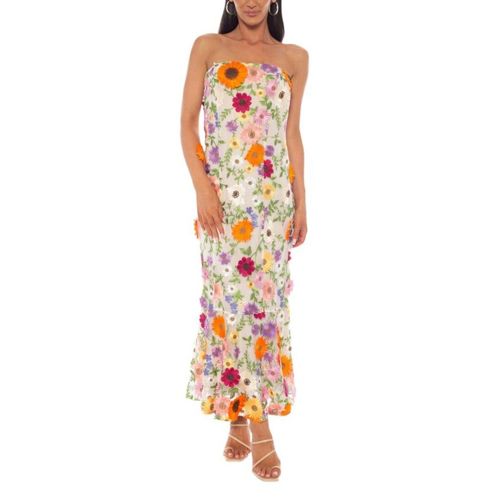 Oleg Cassini Womens Maxi Dress